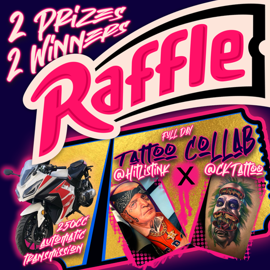 Tattoo Collab/Sport Bike Raffle